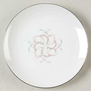 Wentworth Serenada Salad Plate, Fine China Dinnerware   Pink Flowers, Pink And G