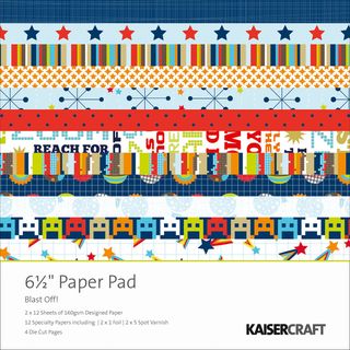 Blast Off Paper Pad 6.5x6.5in
