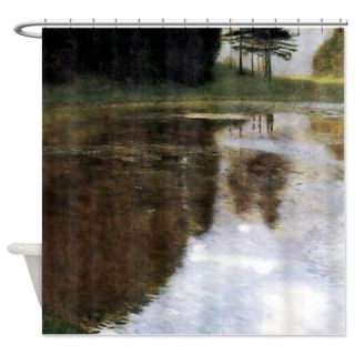  Gustav Klimt Quiet Pond Shower Curtain  Use code FREECART at Checkout