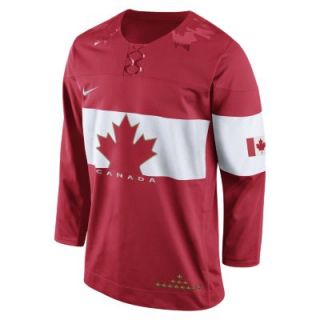 Nike (Canada) Replica Mens Hockey Jersey   Red