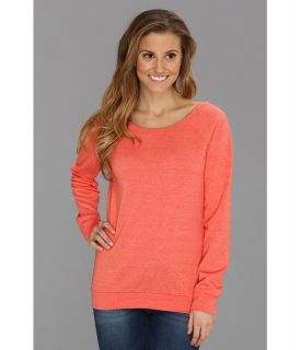 Volcom Moclov Crew L/S Womens Long Sleeve Pullover (Red)