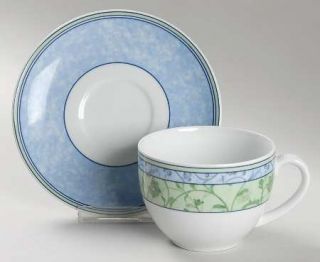 Wedgwood Watercolour Flat Cup & Saucer Set, Fine China Dinnerware   Home Collect