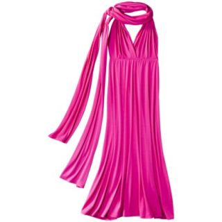 Mossimo Womens Multi Wrap Maxi Dress   Pink XL