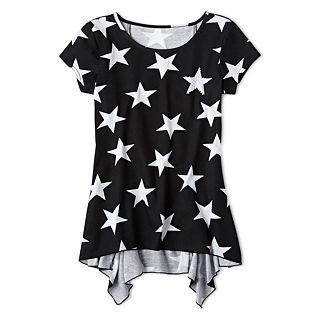 Total Girl Graphic Tunic   Girls 6 16 and Plus, Black, Girls