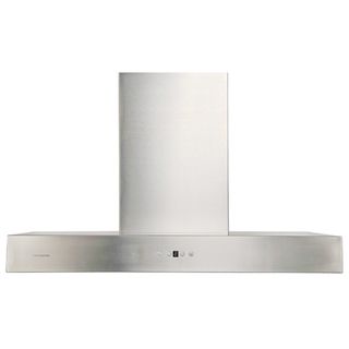 Cavaliere PsZ 36 inch Wall Mounted Range Hood (Heavy duty 19 gauge machine crafted stainless steel (brushed finish), and glassFeatures 30 hour cleaning reminder with a delayed power auto shut offOne (1) year parts warrantyDimensions 43.94 inches high x 