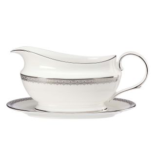 Lenox Lace Couture Sauce Boat And Stand