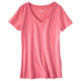 Juniors Boyfriend V Tee   Extra Pink XXL(19)