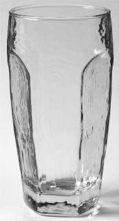 Libbey   Rock Sharpe Chivalry Clear Cooler   Heavy Textured Design, Clear