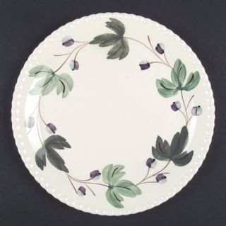 Blue Ridge Southern Pottery Mountain Ivy Dinner Plate, Fine China Dinnerware   C