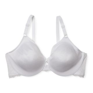 Self Expressions By Maidenform Womens Unlined Lace Wing Bra 5062   White 36DD