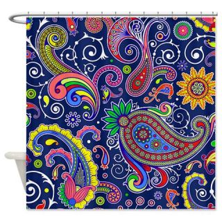 colorful paisley Shower Curtain  Use code FREECART at Checkout