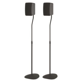 Sanus Systems HTSATB Adjustable Speaker Stand   Black