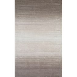 Hand tufted Manhattan Ombre Taupe Wool Rug (33 X 53)