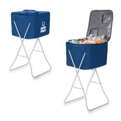 Picnic Time Indianapolis Colts Party Cube (Navy Materials PolyesterRemovable, collapsible stand so cooler is at a comfortable height Removable water resistant interior dividerLightweightStandard size integrated umbrella slot )
