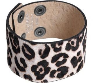 Womens Journee Collection 800020L   Leopard Leather Wristbands