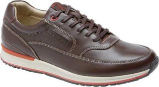 Mens Rockport CSC Mudguard Oxford   Coach Brown Leather Fashion Sneakers