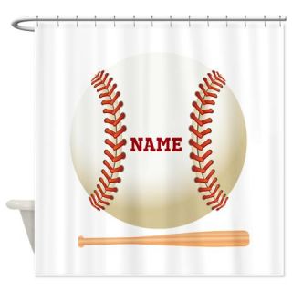  Baseball game Shower Curtain  Use code FREECART at Checkout
