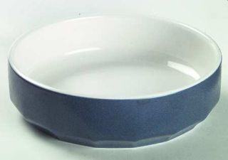 Mikasa Indigo Blue 9 Round Vegetable Bowl, Fine China Dinnerware   Blue, Ambien