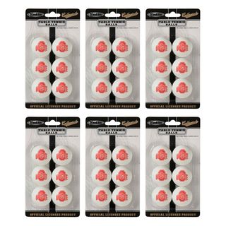 Franklin Ohio State Buckeyes Table Tennis Balls (WhiteDimensions 9 inches x 10 inches x 5 inches )