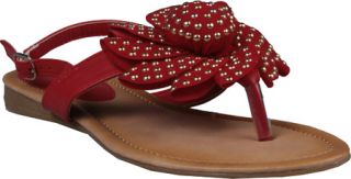 Womens Westbuitti Kiki 02   Red Thong Sandals