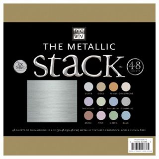 Metallic Cardstock Stack 12X12