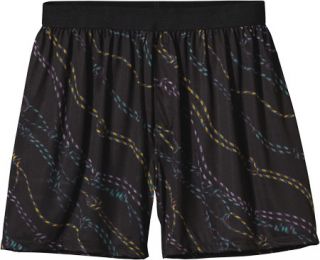 Mens Patagonia Silkweight Print Boxers   Knotty By Nature/Black Boxers