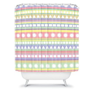 DENY Designs Romi Vega Pattern Shower Curtain Multicolor   13359 SHOCUR