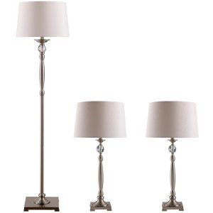 Z Lite ZLT 3P10 Universal 3 Pack   1 Floor Lamp, 2 Table Lamps