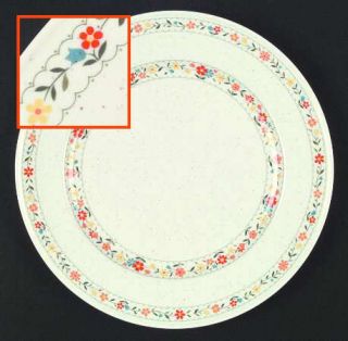 Noritake Happy Talk Dinner Plate, Fine China Dinnerware   Orange,Yellow,Blue&Red