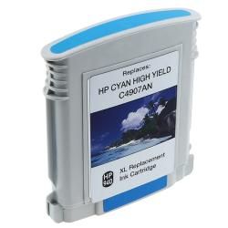 Hp 940xl C4907an/ C4903an Cyan Ink Cartridge (remanufactured) (CyanCartridge yield Approximately 1,400 pages (actual yield depends on printer and specific use)Compatible with ink model HP 940XL, C4907AN, C4903ANCompatible with HP OfficeJet Pro 8000, 850