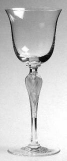 Faberge Pavlova Wine Glass   Clear, Frosted Ballerina In Stem