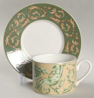 Rosenthal   Continental Chelsea Flat Cup & Saucer Set, Fine China Dinnerware   A