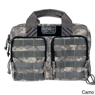 G.p.s. Quad Pistol Case (Camouflage, blackDimensions 11 inches high x 14 inches wide x 6 inches deepWeight 2 pounds )