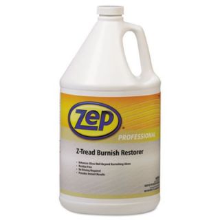 Zep Professional Z tread Burnish Restorer, Neutral, 1gal Bottle (4 Pack)