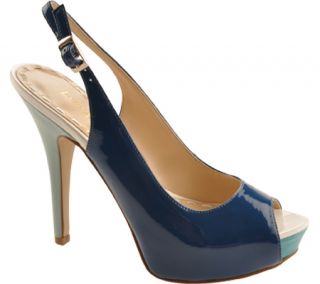 Womens Enzo Angiolini Sunshynne   Blue Patent High Heels