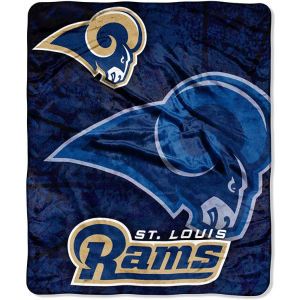 St. Louis Rams Northwest Company Plush Throw 50x60 Roll Out