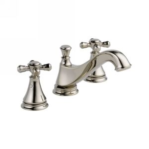 Delta Faucet 3595LF PNMPU LHP Cassidy Two Handle Style Wide Spread Lavatory Fauc