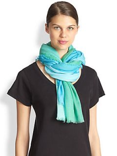 Tilo Gradation Modal & Silk Scarf   Sea