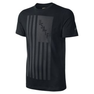 Nike (USATF) Flag Mens T Shirt   Black