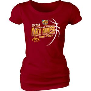 Iowa State Cyclones Blue 84 2013 Womens Basketball March Madness Barnstorm T Shirt