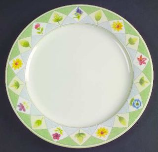 Mikasa Wood Flowers Dinner Plate, Fine China Dinnerware   Ultima Plus, Flowers&L