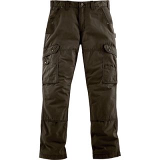 Carhartt Cotton Ripstop Pant   Dark Coffee, 34in. Waist x 34in. Inseam, Model#