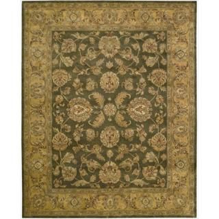 Hand tufted Jaipur Olive Rug (79 X 99)