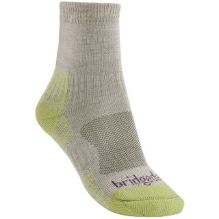 Bridgedale Endurance Trail Socks  (For Women)   NATURAL/LIME (S )