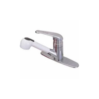 Elements of Design ES887CW Daytona One Handle Pull Out Kitchen Faucet