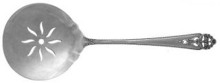 International Silver QueenS Lace (Sterling, 1949) Tomato Server, Solid Piece  