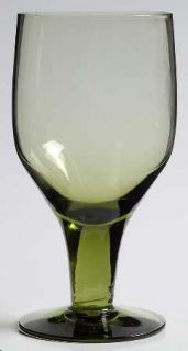 Denby Vista Green Wine Glass   Green
