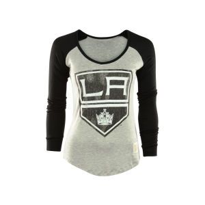 Los Angeles Kings NHL Womens Contrast Raglan T Shirt