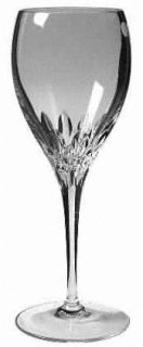 Cristal DArques Durand Capella Water Goblet   Cut Oval Shapes, No Trim
