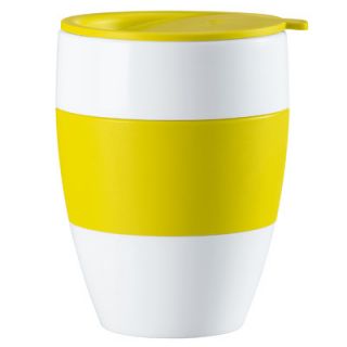 Koziol Aroma To Go Insulated Cup with Lid 35695 Color Mustard Green
